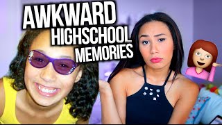 AWKWARD HIGH SCHOOL MEMORIES  QandEva  MyLifeAsEva [upl. by Ramled]