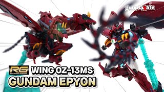 건프라 RG 건담 에피온 ASMR 빠른 조립 리뷰 GUNDAM EPYON SPEED BUILD REVIEW [upl. by Blessington917]