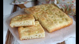 Troppo buona e perfetta per essere farcita FOCACCIA ALTA e SOFFICE [upl. by Atteroc97]