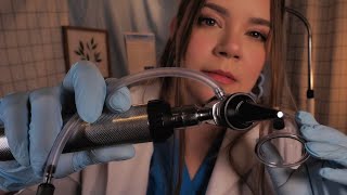 ASMR Hospital Ear Cleaning  Unclogging Your Ears [upl. by Sunderland]