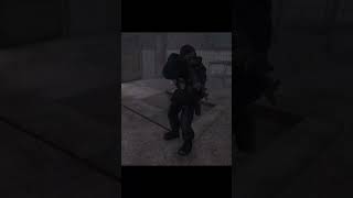 STALKER Call of Pripyat Moments 04 Knife Rushing Mercs shortvideo STALKER [upl. by Nanda]