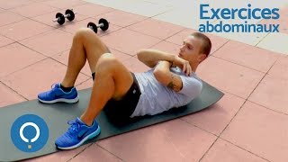 Exercices abdominaux pour femme amp homme niveau débutant [upl. by Lener]