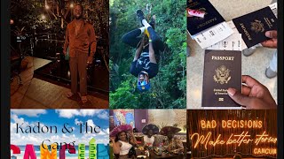 CANCUN MEXICO TRAVEL VLOG Kadon 24th Bday  Mandala Beach Club  ATV amp More [upl. by Danielson]