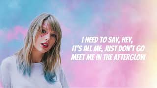 AfterglowTaylor Swift  lyrics [upl. by Livi]