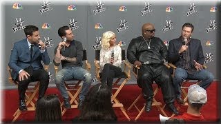 The Voice Season 5 Press Conference Part 2  Originals Being Soft amp Strategy [upl. by Kerri213]