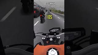 MT09 vs Hornet  Traffic Motos 3 [upl. by Aristotle316]