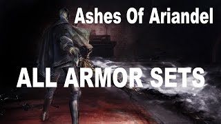 Dark Souls 3 Ashes of Ariandel  All New Armor Sets Locations [upl. by Leahcym69]