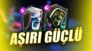 MODİFİYE EDİLEREK OYUNA UYARLANAN AŞIRI GÜÇLÜ 5 BÜYÜCÜ KARTI  Clash Royale [upl. by Enaelem886]