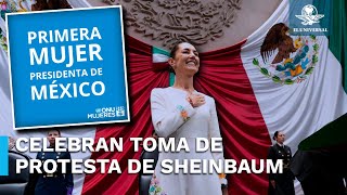 “Hoy México hace historia” dice ONU Mujeres tras toma de protesta de Sheinbaum [upl. by Marielle987]