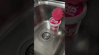 The Pink Stuff Cleaning Paste cleaningpaste cleantok sink sinkcleaning sinkclean [upl. by Nottirb]