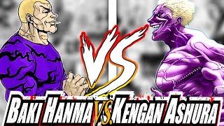 JACK HANMA VS RAIAN KURE BAKI HANMA VS KENGAN ASHURA 2024 [upl. by Leanna]