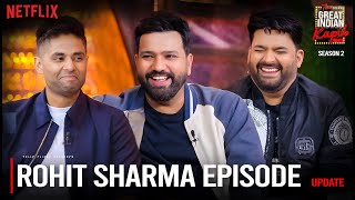 Rohit Sharma and Suryakumar Yadav in The Great Indian Kapil Sharma Show S2 Netflix Episode Update [upl. by Yrelbmik]