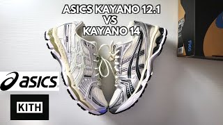 ASICS Kayano 121 x Kith quotCreamPure Aquaquot Review [upl. by Ybbil982]