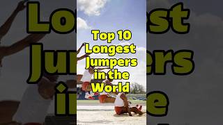 Top 10 longest long jump in the world shorts athlete longjump [upl. by Cruce]