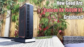 How good are Radeon RX 7600M XT graphics ft AtomMan G7 PT [upl. by Sass985]