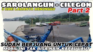 ADA APA INI ‼️ SAMPAI PELABUHAN MOBIL TRUK BERAT TIDAK BISA NAIK KAPAL LAUT 😱  JAMBI TRIP LAMPUNG [upl. by Attej]