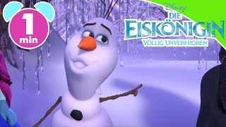 DIE EISKÖNIGIN  VÖLLIG UNVERFROREN Lieblingsszene  Anna und Kristoff treffen Olaf  Disney Junior [upl. by Annaitsirk704]