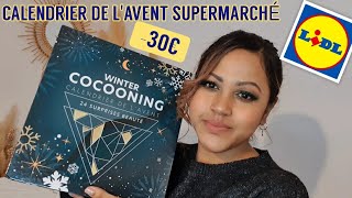 Calendrier de lavent LIDL 30€  Winter cocooning ❄ [upl. by Fredric]