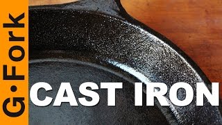 Simple Cast Iron Care amp Seasoning  GardenFork [upl. by Massiw]