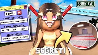 TUTTI i SEGRETI  CODICI su BERRY AVENUE ROBLOX [upl. by Allred194]