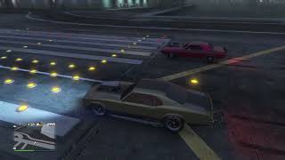 GTA V  Gauntlet Classic vs Sabre TurboDodge Challenger RT vs Oldsmobile 442dodgeoldsmobilegta [upl. by Blayze]