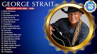 Greatest Hits George Strait Of All Time  George Strait Playlist All Songs [upl. by Asinla281]