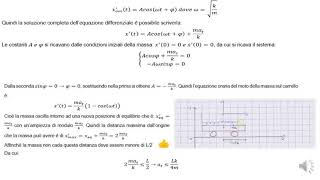 Sistema di riferimento non inerziale e oscillatore forzato prof Letizia Sciscione [upl. by Desi]