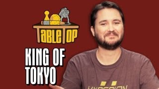 King of Tokyo Totalbiscuit Greg Zeschuk Craig Benzine and Wil Wheaton on Tabletop SE2EP4 [upl. by Araek635]