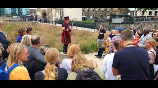 Hilarious Yeoman Warders at the Tower Of London  England [upl. by Buote]