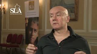 Irvine Welsh Trainspotting novelist supports Scottish Love in Action SLA  Jan 2015 [upl. by Cedar63]