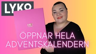 ÖPPNAR LYKOS MEPHORIA ADVENTSKALENDER 2023 Denna säljs i Sverige [upl. by Adlesirk]