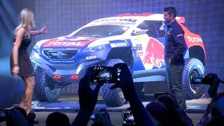 Peugeot Sport presentÃ³ al 2008 DKR para el Dakar 2015 [upl. by Kannav]