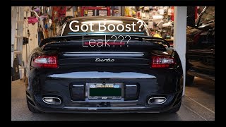 DIY Boost Pressure test on 997 turbo and BRV replacement [upl. by Suter]