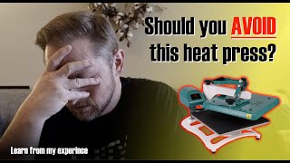 REVIEW  My unfortunate experience with the A2Z heat press [upl. by Carri691]