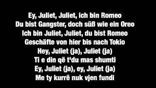 Mozzik x Loredana Romeo amp Juliet KaraokeLyrics [upl. by Edyak]