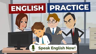 Conversation English Practice to Improve Your Listening and Speaking Skills [upl. by Jacie953]