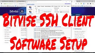 How to setup Bitvise ssh client Free SSH client Software [upl. by Clarissa]