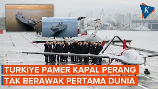 Turkiye Bikin Kapal Perang Tak Berawak Pertama di Dunia Ini Isinya [upl. by Oiramel]