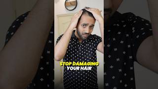 🚫 Stop Damaging Your Hair 3 Shocking Mistakes Youre Making Daily 😱 shorts haircare baldhead [upl. by Harty]