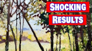 Shocking Results  Acrylic Paint vs Oil Paint Results [upl. by Eseryt]