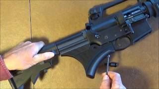 LedgeGrip Assembly Video featureless AR15 grip for California [upl. by Mcgee504]