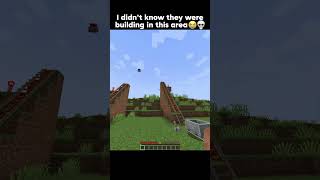 Who put those there 🙏😭  minecraft minecraftshorts minecraftmemes [upl. by Meikah]