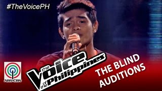 The Voice of the Philippines Blind Audition quotTadhanaquot by Daniel Ombao Season 2 [upl. by Leeban]