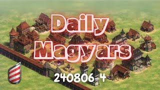 AOE2 Daily Magyars 2408064 SSS66618 [upl. by Artim]