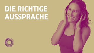 Richtige Aussprache auf Deutsch — Learn German with Ida  Ida erklärt A2B1 [upl. by Reinald]