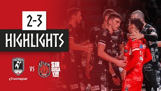 Highlights Sonepar Padova vs Sir Susa Vim Perugia del 06102024 [upl. by Noremak]