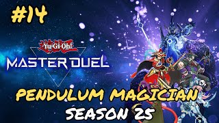 Yu Gi Oh Master Duel  Season 25  14  Pendulum Magician Replays  Decklist [upl. by Nitaf]