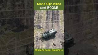 FPV Drone Takes Out Abandoned Stryker [upl. by Perrin]