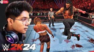 WWE 2K24 Extreme Gameplay  Player Unlocked Vertical Livestream [upl. by Lihka]