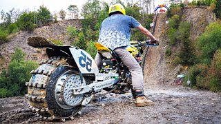 Impossible Climb Andler 2023  Huge Dirt Bike Crash Test [upl. by Hearsh397]